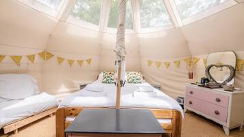 Kabin | 1 kamar tidur dan seprai linen