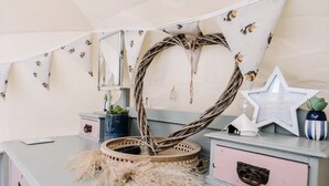 Interior detail - Luxury Bell Tent in Suffolk (Saxmundham)