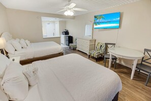 Acesso à internet, roupa de cama