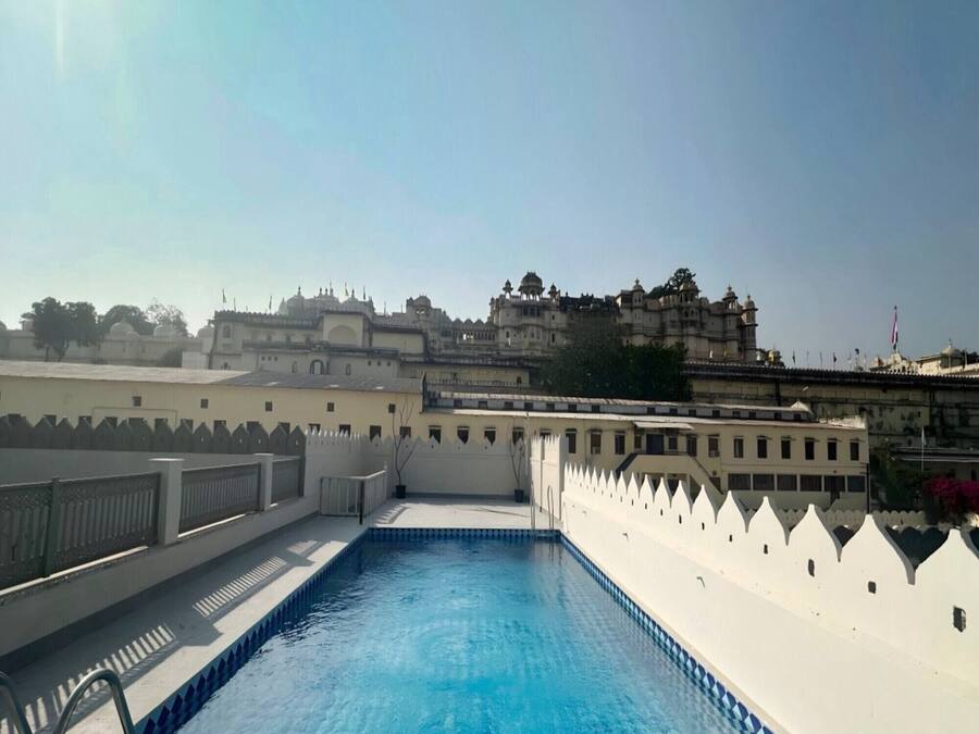 Piscina en la azotea