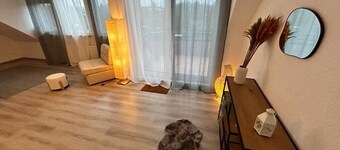 Cozy duplex apartment 74m², top-notch amenities, balcony, garage & parking space