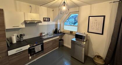 Cozy duplex apartment 74m², top-notch amenities, balcony, garage & parking space