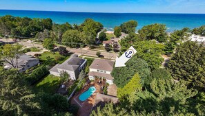 Exterior - Inn Like a Lamb | Pool, Hot Tub, Fire Pit, Putting Green | Dog Pet Friendly (South Haven)