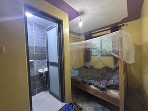 Free toiletries, hair dryer, bathrobes, slippers