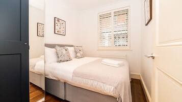 1 bedroom, iron/ironing board, travel cot, free WiFi