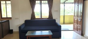 Premium Studio, 1 Queen Bed | Living area - Jungle by sturmfrei Vagator (Vagator)