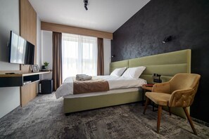 1 bedroom, desk, iron/ironing board, WiFi - GBU Home - Olive Room (Timișoara)