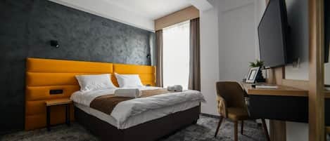 1 Schlafzimmer, Schreibtisch, Bügeleisen/Bügelbrett, WLAN