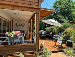 Outdoor dining - Chalet Nature (Tosse)