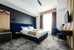 1 bedroom, desk, iron/ironing board, WiFi - GBU Home Timisoara Azure 401 (Timișoara)