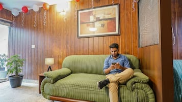 บริเวณนั่งเล่นที่ล็อบบี้