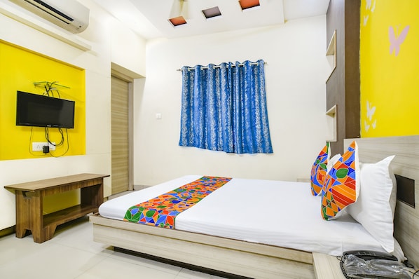 Sengetøy i egyptisk bomull, sengetøy av topp kvalitet og safe på rommet