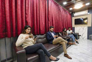 Sala de estar en el lobby