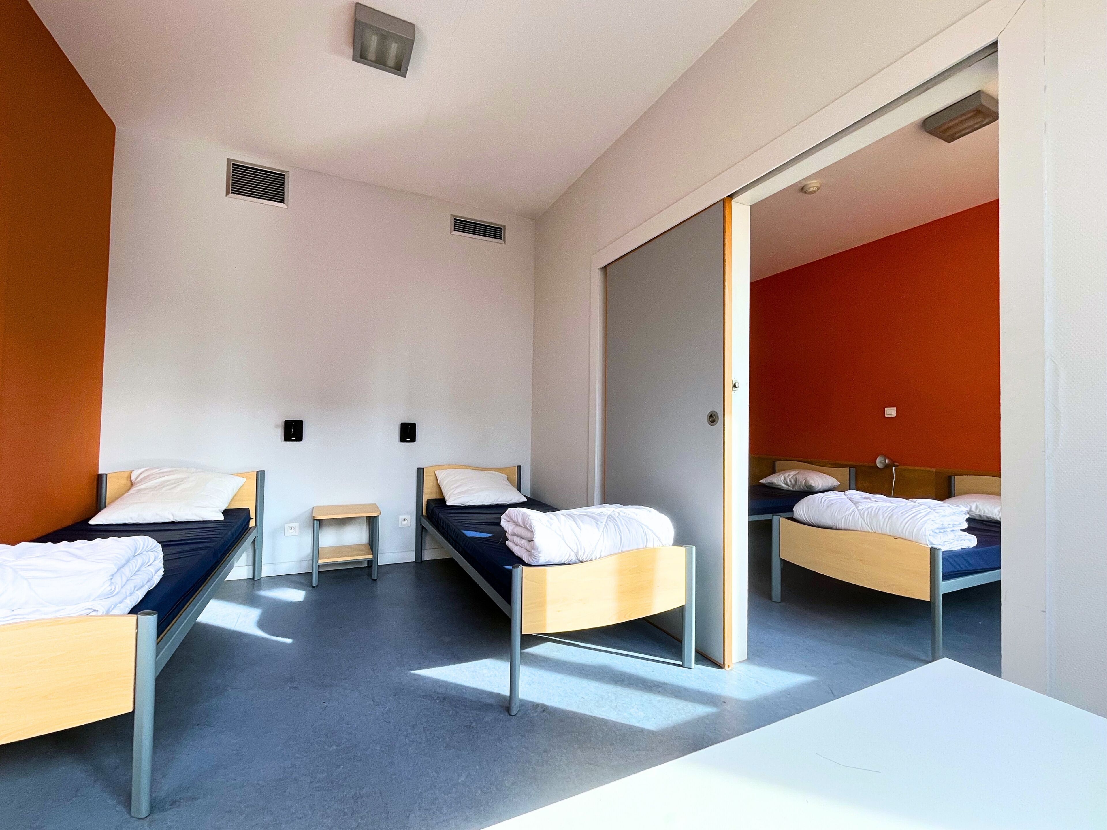 Habitación cuádruple familiar | Sistema de insonorización, wifi gratis, ropa de cama