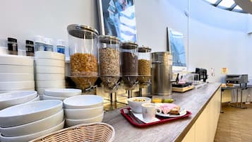 Petit déjeuner continental compris tous les jours