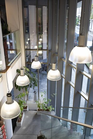 Interior detail - Hostel van Gogh (Brussels)