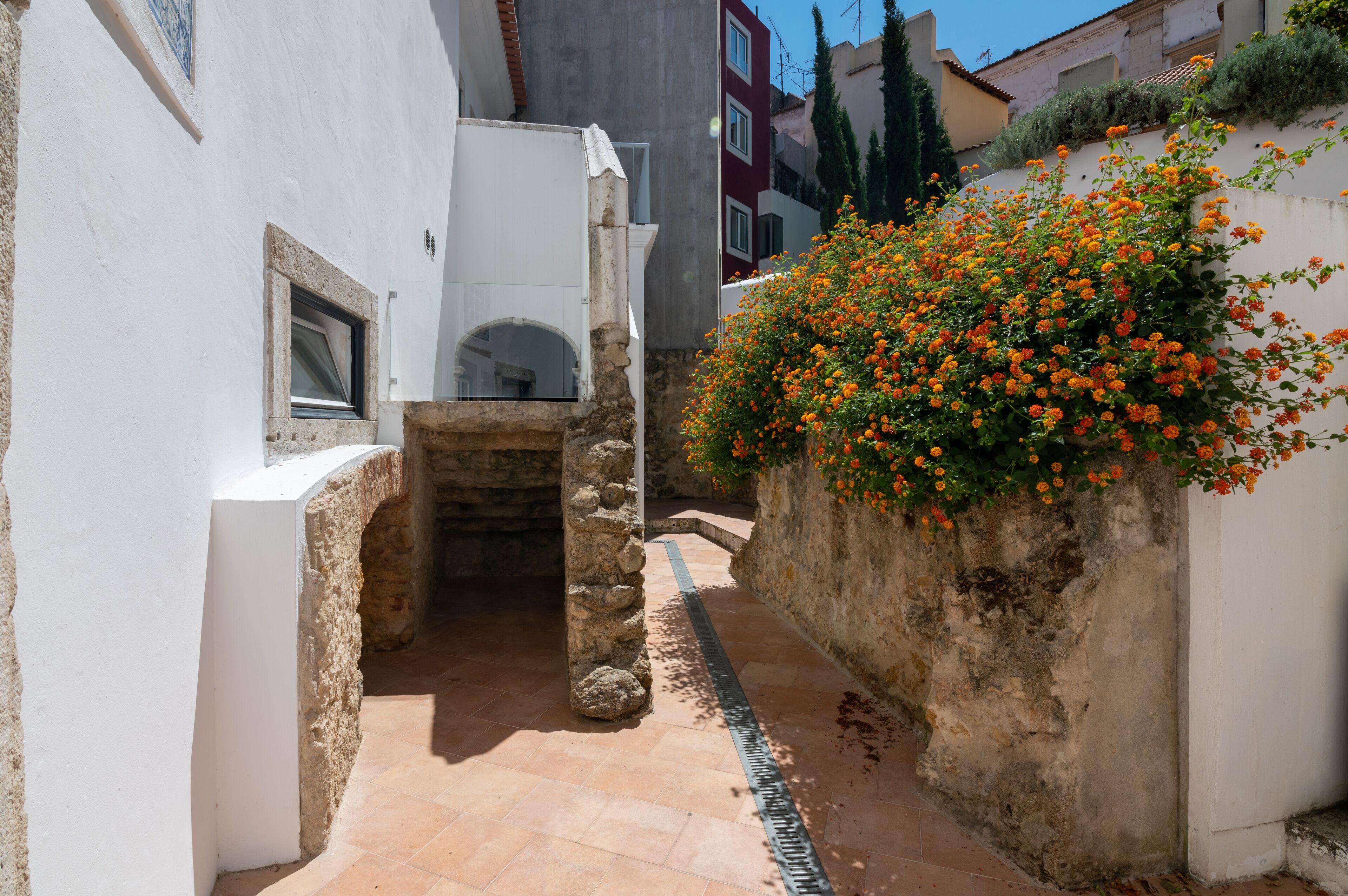 Familielejlighed | Terrasse/gårdhave