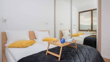 1 chambre, fer et planche Ă repasser, Wi-Fi, draps fournis