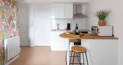 Le Tropical : T2 rénové Ambiance Cosy et Colorée