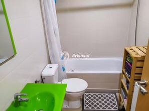 Towels, soap, toilet paper