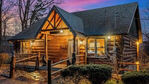 Unclassified image, 2 of 70, button - Gorgeous Views, Game Room, Sauna, True Log Cabin! | Free Attractions! (Gatlinburg)