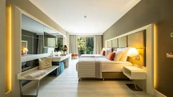 2 bedrooms, Egyptian cotton sheets, premium bedding, down duvets