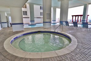 Indoor pool, a heated pool