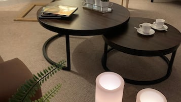 Apartment, 2 Bedrooms | Living area | LCD TV