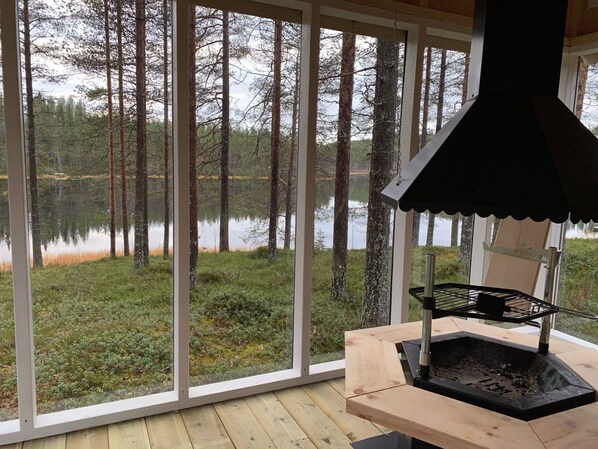 Interior - Great view on the lake and near to Iso-Syöte ski resort (Pohjois-Pohjanmaa)