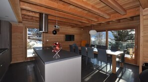 Dining - Chalet Hysope - Le Verger Fleuri (Briançon)