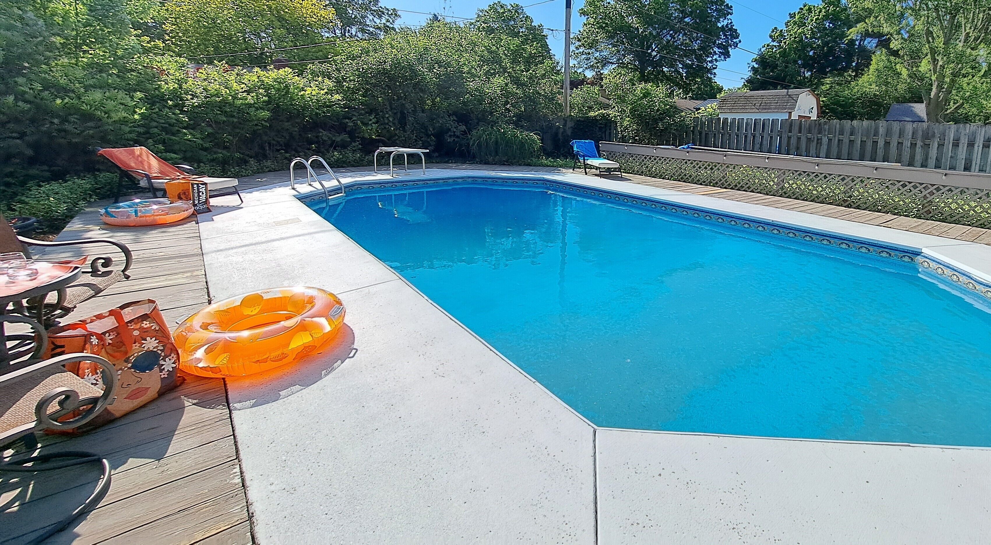 Serene home w/heated pool close to wine trail large fenced yard play set