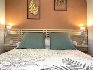 1 soverom, wi-fi (inkludert) og sengetøy