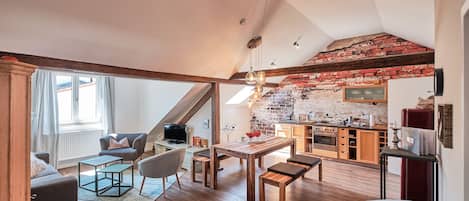 Premium Apartment, Private Bathroom (mit 2 Schlafbereichen) | Lounge