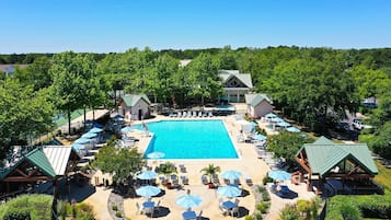 Indoor pool, a heated pool