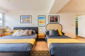 2 dormitoris, caixa forta a l'habitació i escriptori 