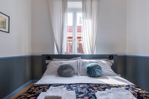 1 غرفة نوم ومكتب وواي فاي مجانًا وملاءات أسرّة