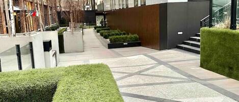 Enceinte de l’hébergement