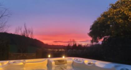A luxury retreat in the Forest of Dean with hot tub. Great for cycling/walking
