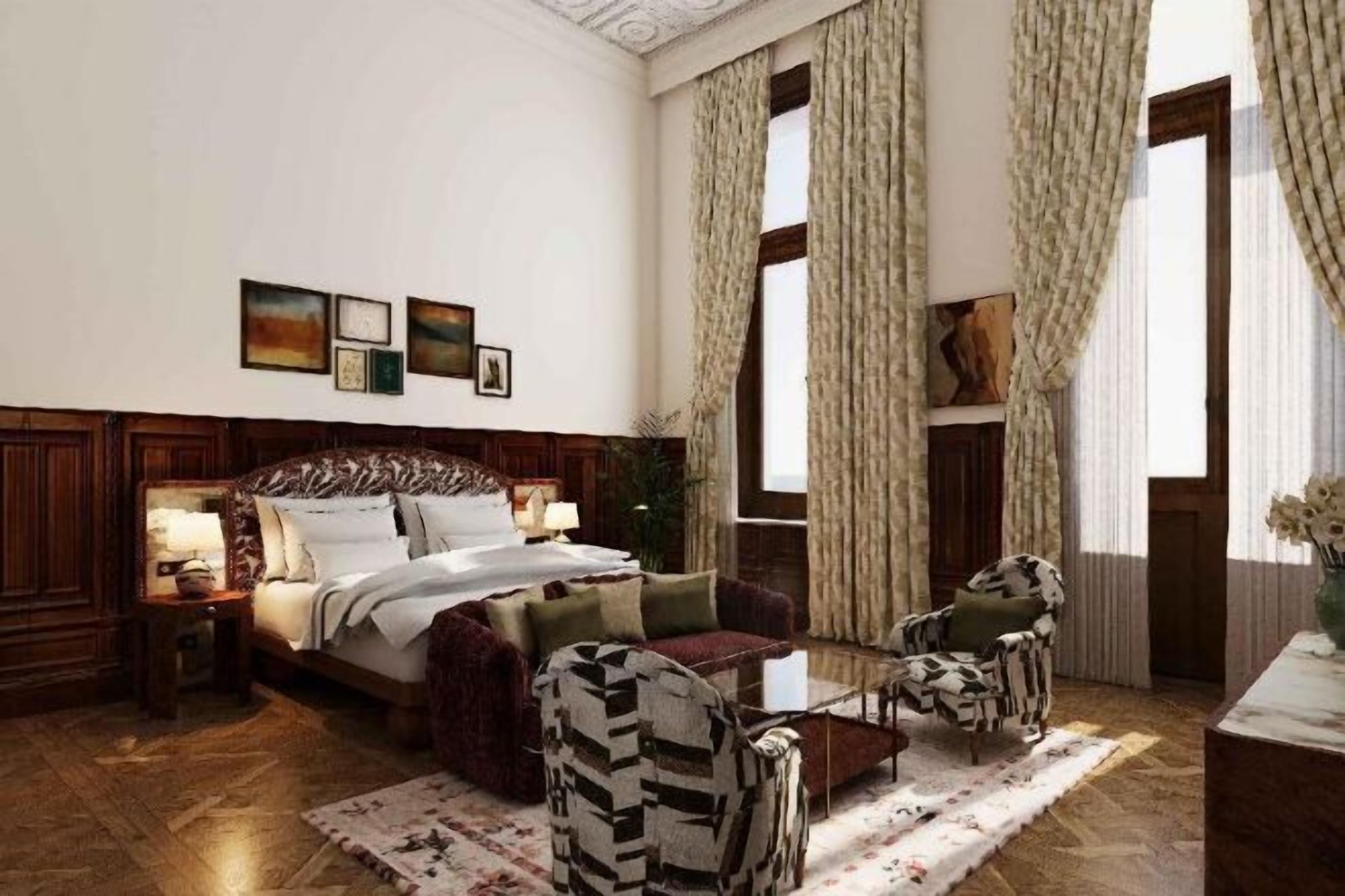 Biancheria da letto di alta qualità, una cassaforte in camera