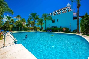 Outdoor pool - Malibu Mansions Apt by Costarentals - Ref 242 (Las Lagunas de Mijas)