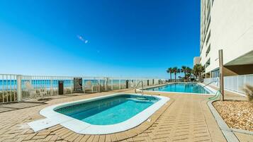 Indoor pool, a heated pool
