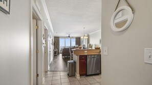 Interior - Beautiful, Tropic Winds Beachfront Condo 2BR,2BA Beach chair serves through oct. (Panama City Beach)