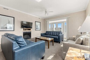 Televisie en een kantoor