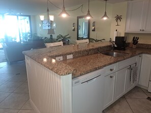 Microwave, oven, stovetop, dishwasher - PALMS OF BAY BEACH-UNIT 1G

EXCEPTIONAL CORNER UNIT ON THE BAY WITH LARGE LANAI (Fort Myers Beach)