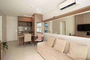 Basic Apartment | Living area -  OZPED Flats Particulares Brisas do Lago (Brasília)