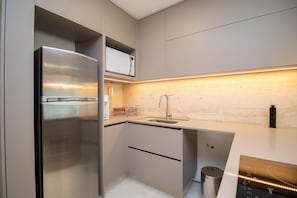 Basic-Apartment (534861) | Eigene Küche | Mikrowelle, Kochgeschirr/Geschirr/Besteck