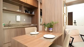 Apartamento básico | Opções para refeição