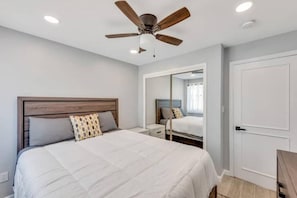 4 chambres, fer et planche à repasser, accès au Wi-Fi (inclus)