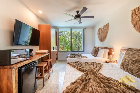 1 Schlafzimmer, BĂŒgeleisen/BĂŒgelbrett, kostenloses WLAN, BettwĂ€sche