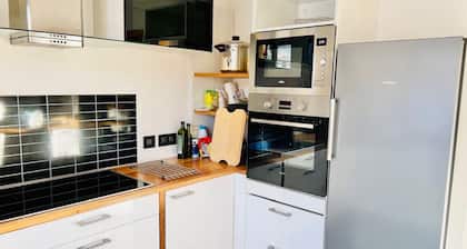 Joli triplex avec jardin et vue